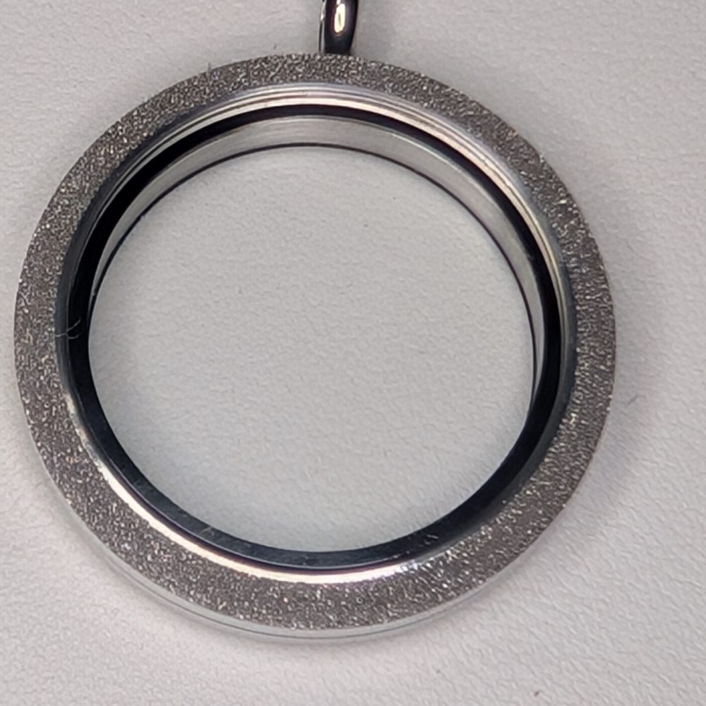 Origami Owl Silver Locket with Sparkle Face